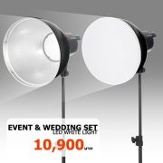 ไฟวีดีโอ Led แสงขาว JINBEI Event & Wedding Set ไฟวีดีโอ Led แสงขาว JINBEI Event & Wedding Set